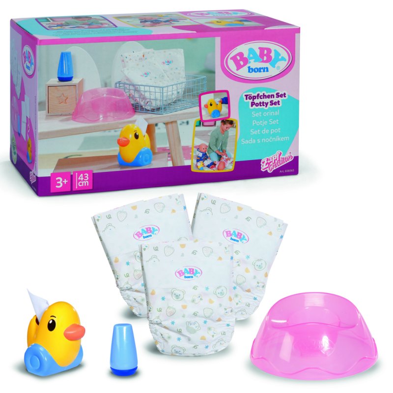 BABY born Potty Set