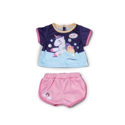 BABY born Unicorn Short Pyjamas 43cm Doll nightwear