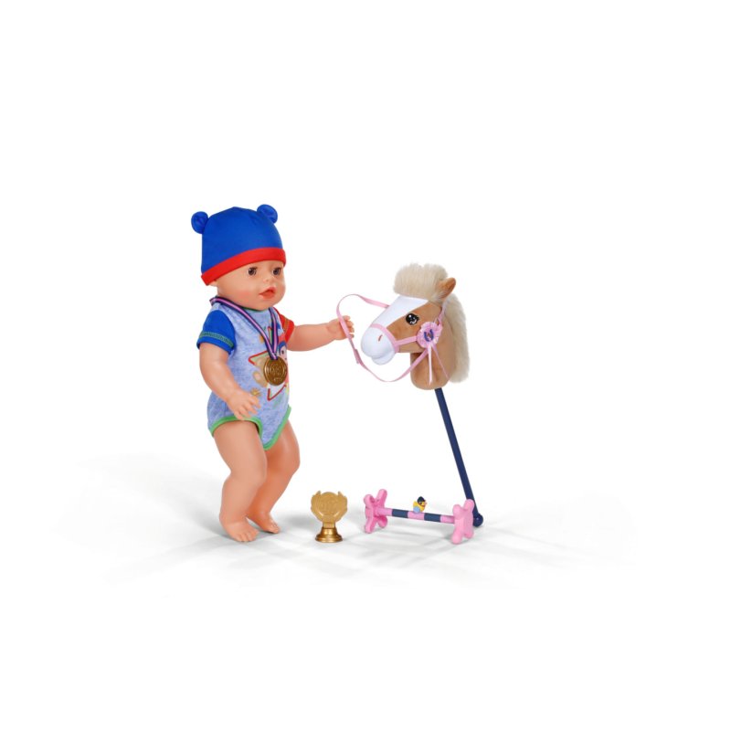 Zapf BABY born Hobby Horsing Set 43cm