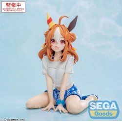 Uma Musume Pretty Derby statuette PVC Yumemirize Copano Rickey Gaze on Me! 12 cm