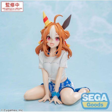 Uma Musume Pretty Derby statuette PVC Yumemirize Copano Rickey Gaze on Me! 12 cm