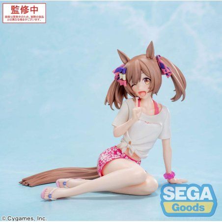 Uma Musume Pretty Derby statuette PVC Yumemirize Smart Falcon Gaze on Me! 14 cm