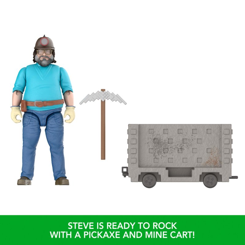 Minecraft - Steve & Minecart Movie (JGP20)