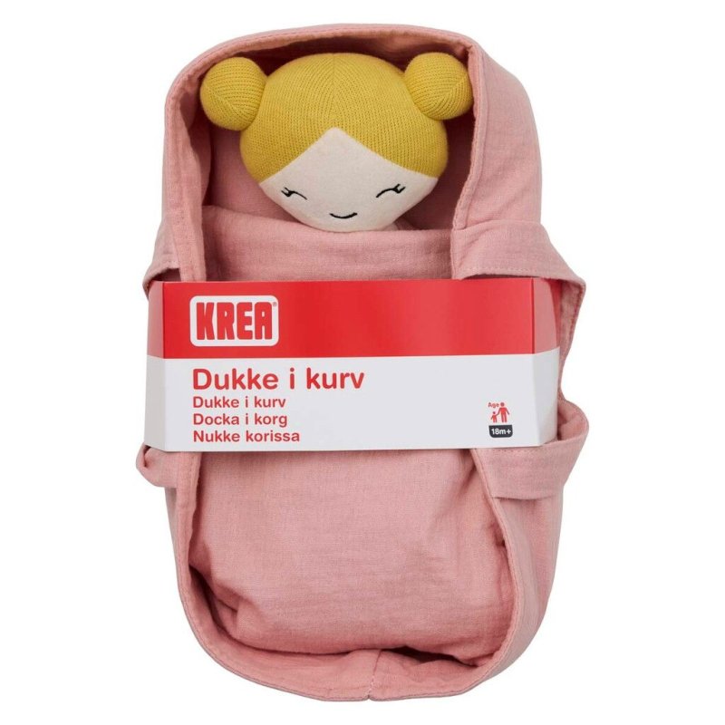 KREA - Doll In Basket (36-2038)