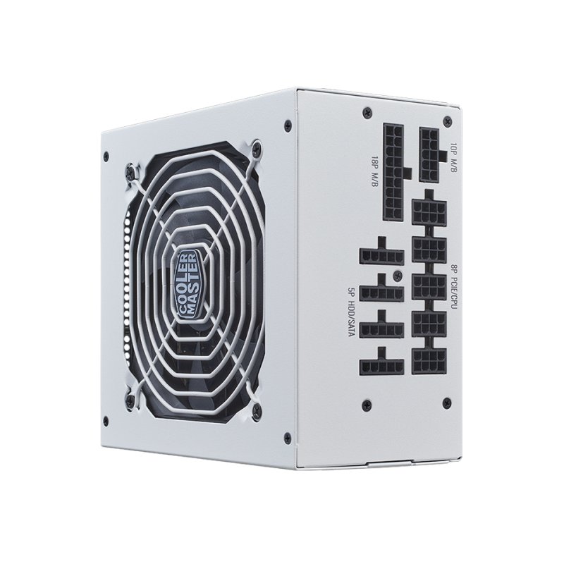 Cooler Master MWE Gold 750 V2 ATX 3.1 White Edition unité d'alimentation d'énergie 750 W 24-pin ATX Blanc