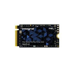Integral INSSD256GM2242G3 disque SSD 256 Go M.2 PCI Express 3.0 NVMe
