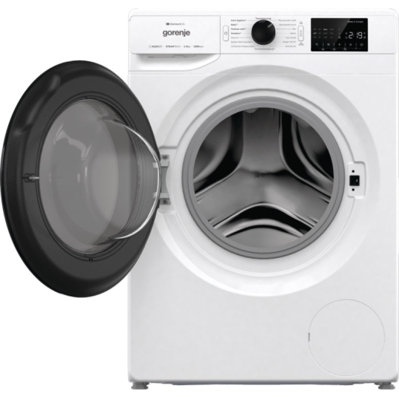 Gorenje WPNEI94DA1TS washing machine Front-load 9 kg 1400 RPM Black, White
