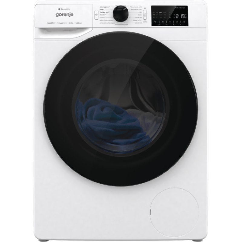 Gorenje WPNEI94DA1TS washing machine Front-load 9 kg 1400 RPM Black, White