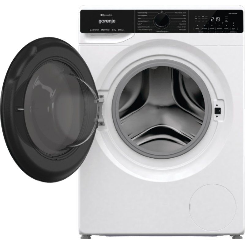 Gorenje WPNA84A2TS washing machine Front-load 8 kg 1400 RPM Black, White