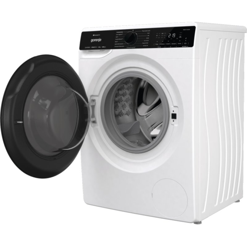 Gorenje WPNA84A2TS machine à laver Charge avant 8 kg 1400 tr/min Noir, Blanc