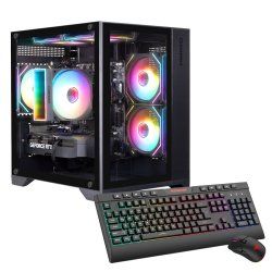 HYRICAN Infinity Mini BK 7536 AMD Ryzen 5 7500F, 32GB DDR5 RAM, 1TB M.2 SSD, NVIDIA GeForce RTX 5060, Windows 11 Home