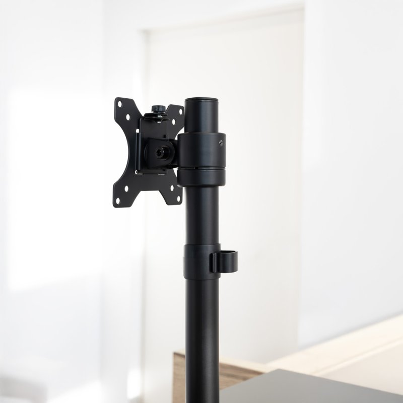 SOPORTE MESA TOOQ PANTALLAS GIRA INCLI 17-32 NEGRO