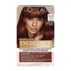 L'Oreal Paris Universal Nudes Permanent Hair Color - 4ur Medium Red