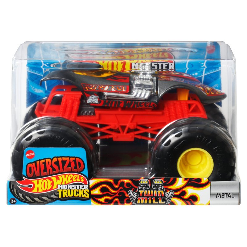 Hot Wheels Monster Trucks Oversized TWIN MILL Vehicle