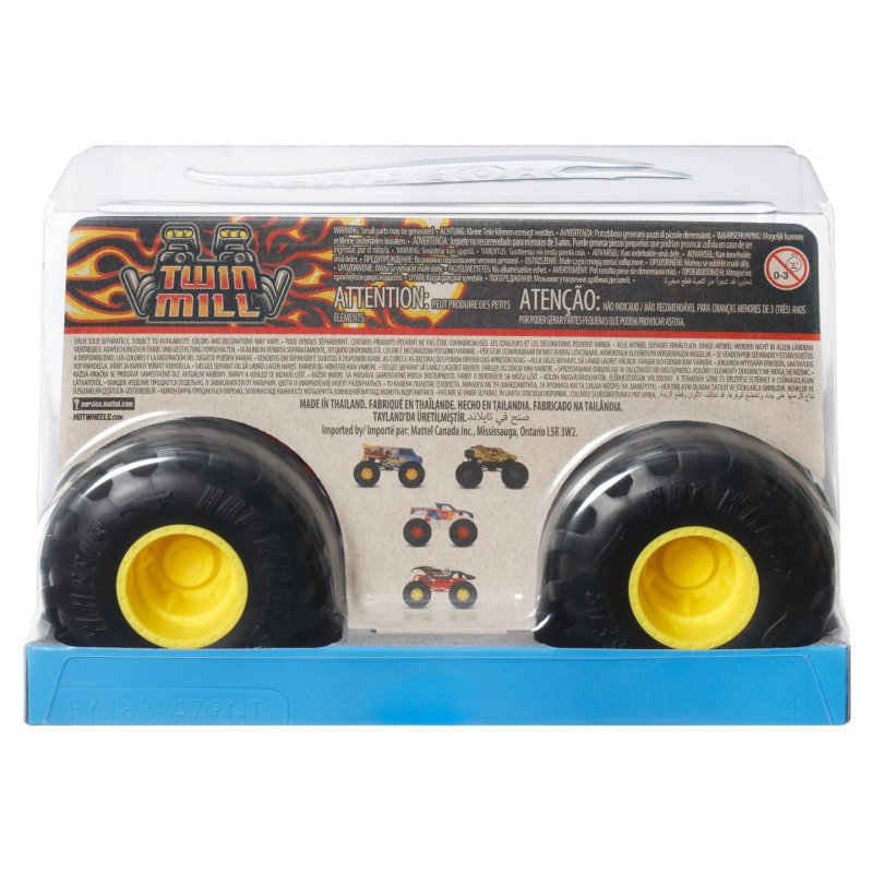 Hot Wheels Monster Trucks, Oversized Monster Truck in 1:24 Scale