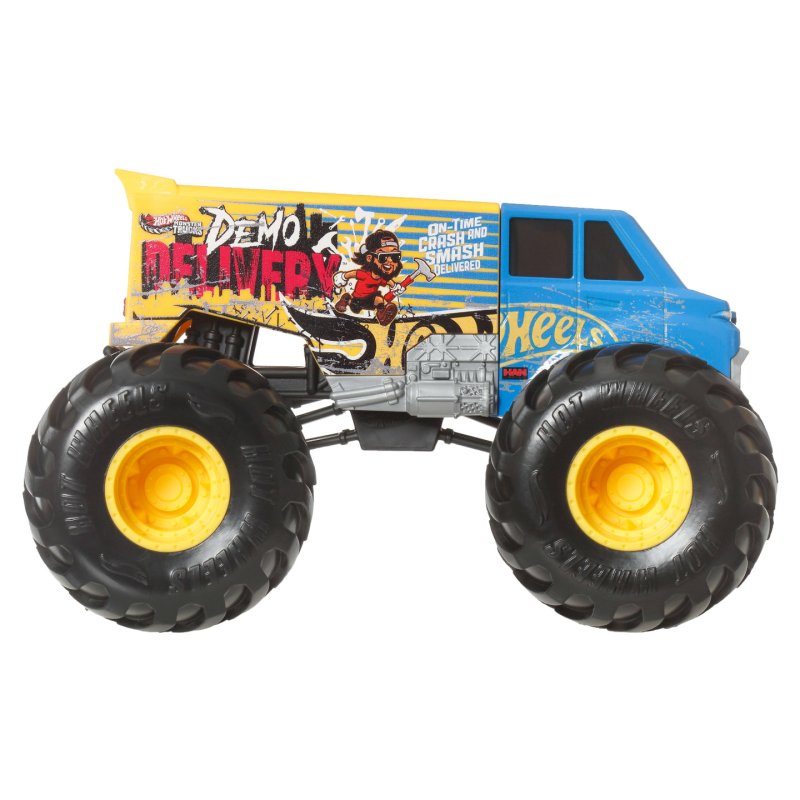 Hot Wheels - Monster Trucks 1:24 Die-Cast - Demo Delivery