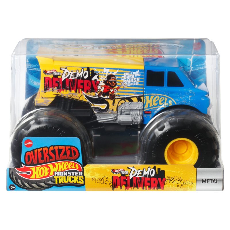 Hot Wheels - Monster Trucks 1:24 Die-Cast - Demo Delivery
