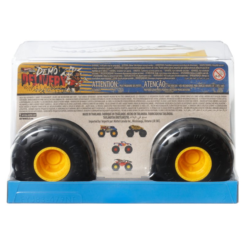 Hot Wheels Monster Trucks Oversized DEMO DELIVERY Vehicle