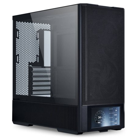 Lian Li LANCOOL 207 Digital PC-Gehäuse, Midi-Tower, ATX, Tempered Glass - schwarz