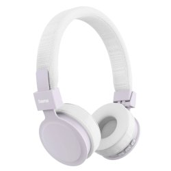 Hama Freedom Lit III Headset Wireless Head-band Calls/Music USB Type-C Bluetooth Lilac, White
