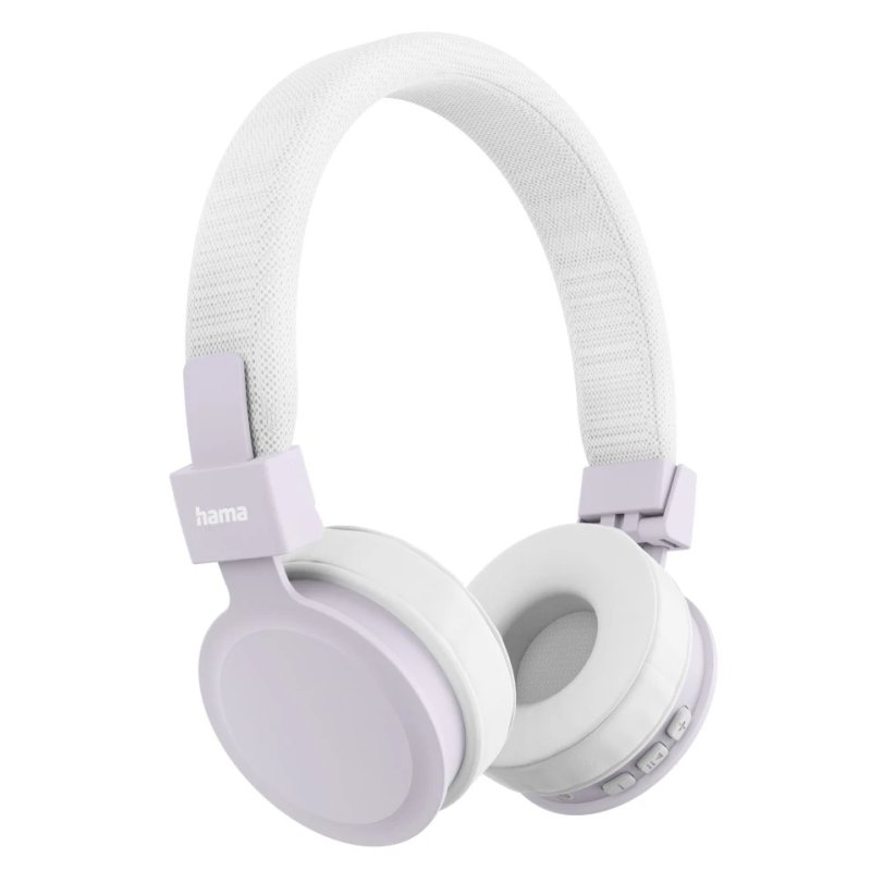 Hama Freedom Lit III Headset Wireless Head-band Calls/Music USB Type-C Bluetooth Lilac, White