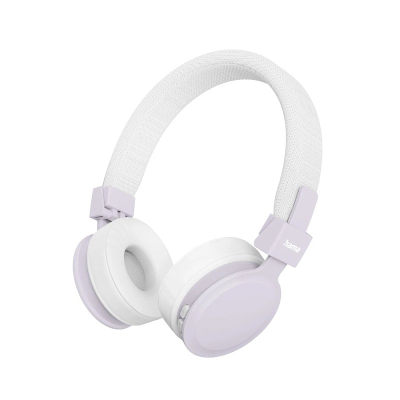 Hama Freedom Lit III Casque Sans fil Arceau Appels/Musique USB Type-C Bluetooth Lilas, Blanc