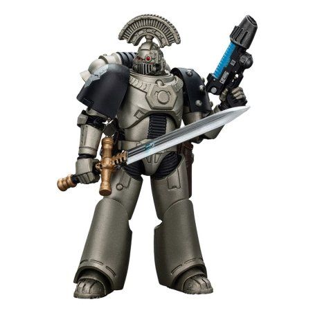 Warhammer The Horus Heresy figurine 1/18 lron Warriors MKVI Tactical Sergeant with Power Sword and Plasma Pistol 12 cm