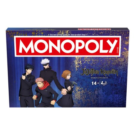 Monopoly jeu de plateau Jujutsu Kaisen Season 2 *ALLEMAND*