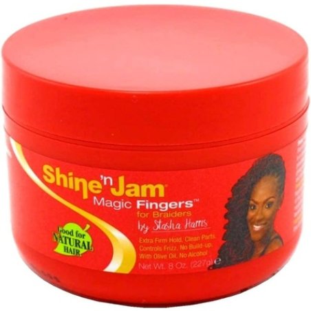 Shine N Jam Magic Fingers For Braiders Extra Firm Hold 237ml