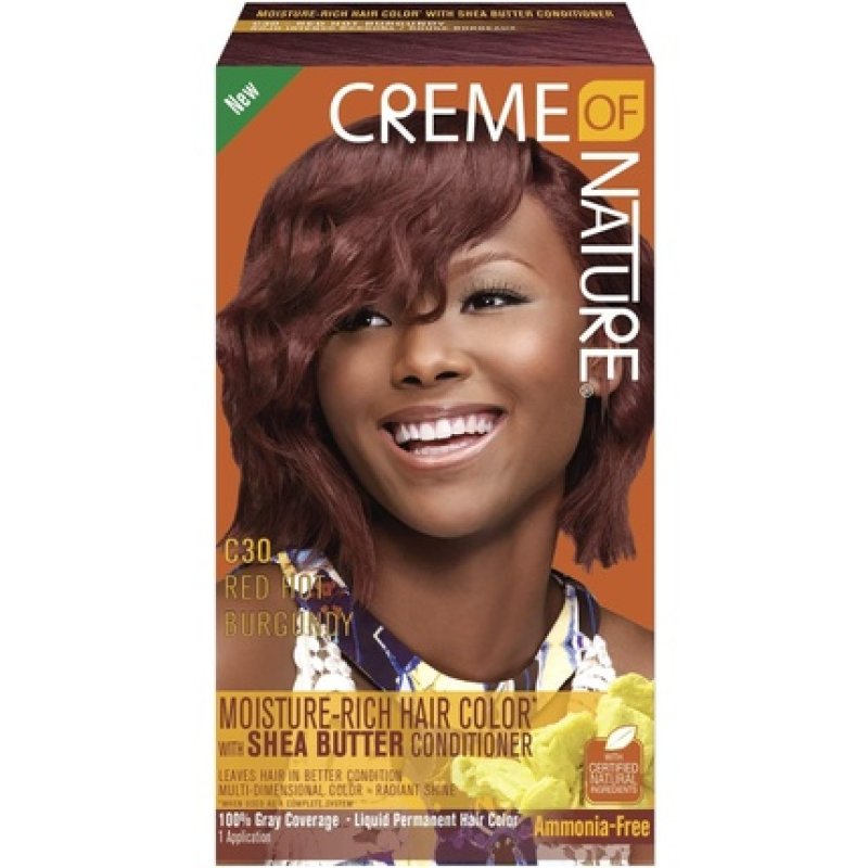 Creme of Nature Liquid Hair Color Red Hot Burgundy C30