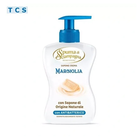 Shaman Foam Soap Cream Marseille, Liquid Soap In Dispenser 300ml