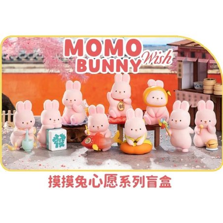MOMO BUNNY - Wish Series - Blind Box Set 9 Figurine 10cm