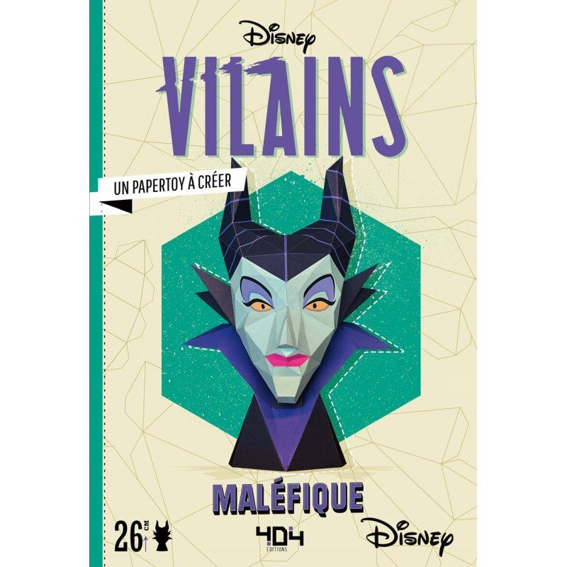 DISNEY VILLAINS - MALEFIQUE - UN PAPERTOY A CREER