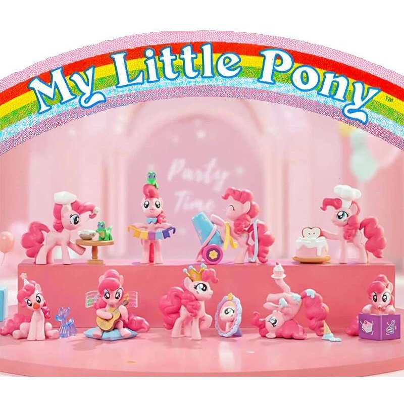 MY LITTLE PONY - Party Moment - Blind Box Set 8 Figurine 10cm