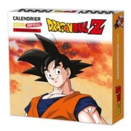 DRAGON BALL Z - Le calendrier officiel 2026