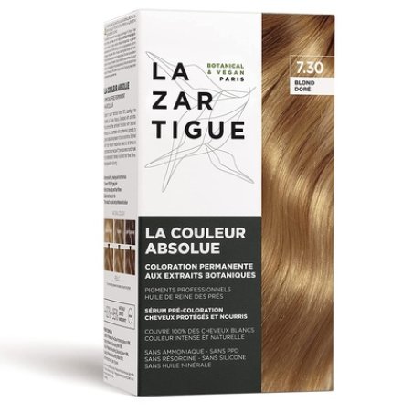 Lazartigue Il Colore Assoluto Permanent Hair Color 7.30 Golden Blonde