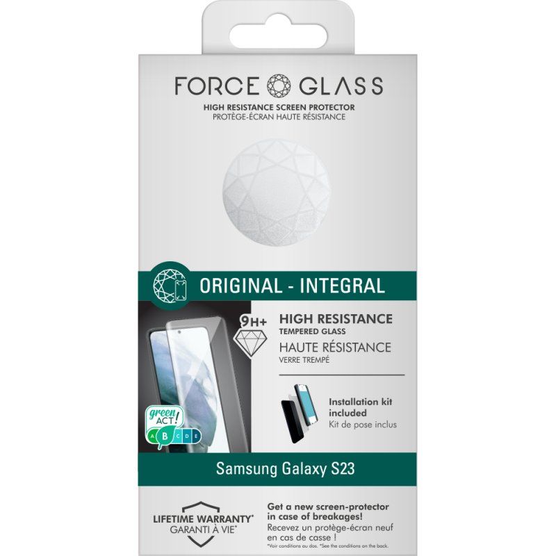 Force Glass FGMGGS23ORIG mobile phone screen/back protector 1 pc(s)