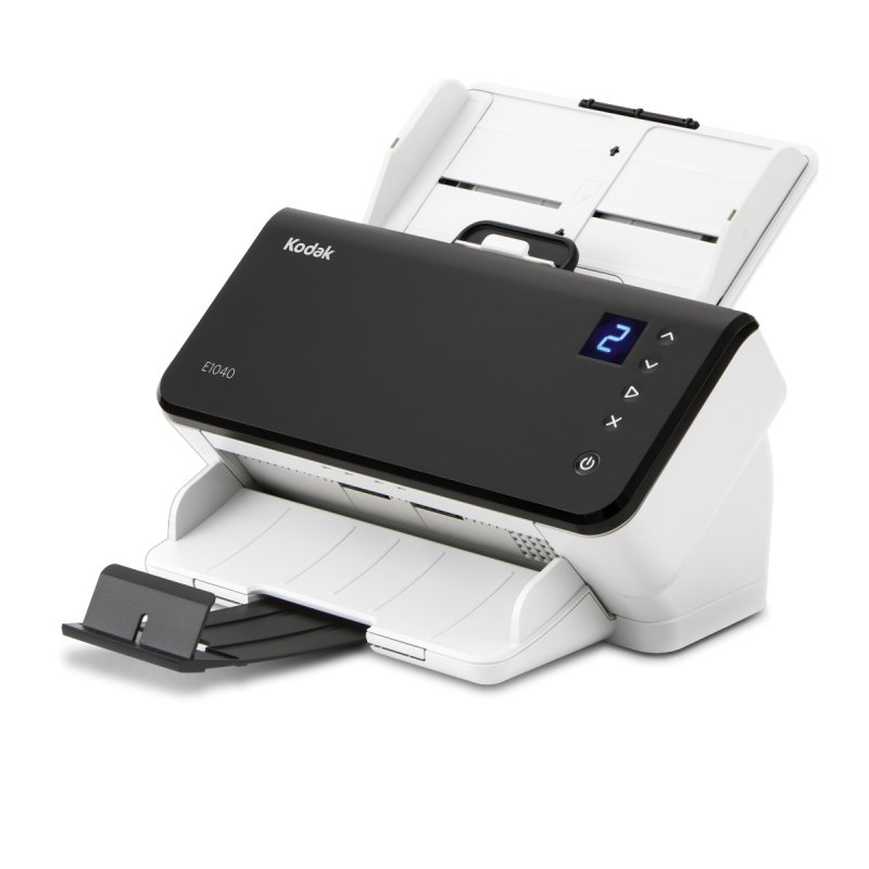 Kodak E1040 A4 Scanner Scanner ADF 600 x 600 DPI Noir, Blanc