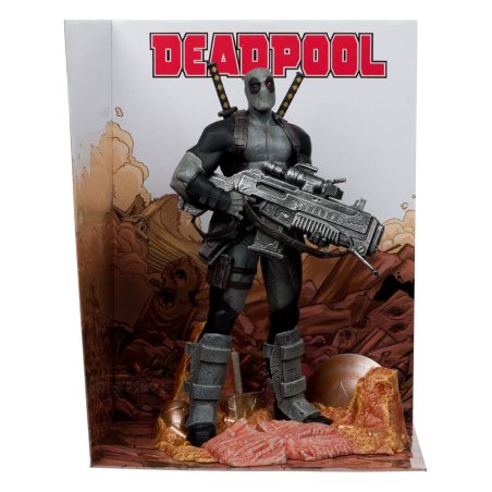 Marvel Collection statuette PVC 1/6 Deadpool (Deadpool 1)(Grey Suit Chase) 27 cm