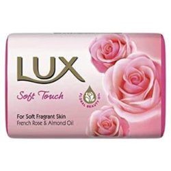 Lux Soft Touch For Soft Fragrant Soap Bars With French Rose & Almond Oil