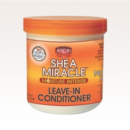 African Pride Shea Miracle Moisture Intense Leave-In Conditioner 15 Ounce 443ml