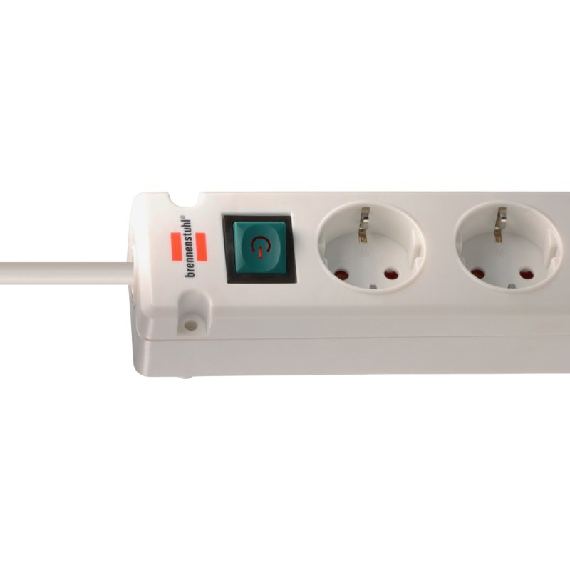 Brennenstuhl 1150660425 power extension 3 m 5 AC outlet(s) Indoor White