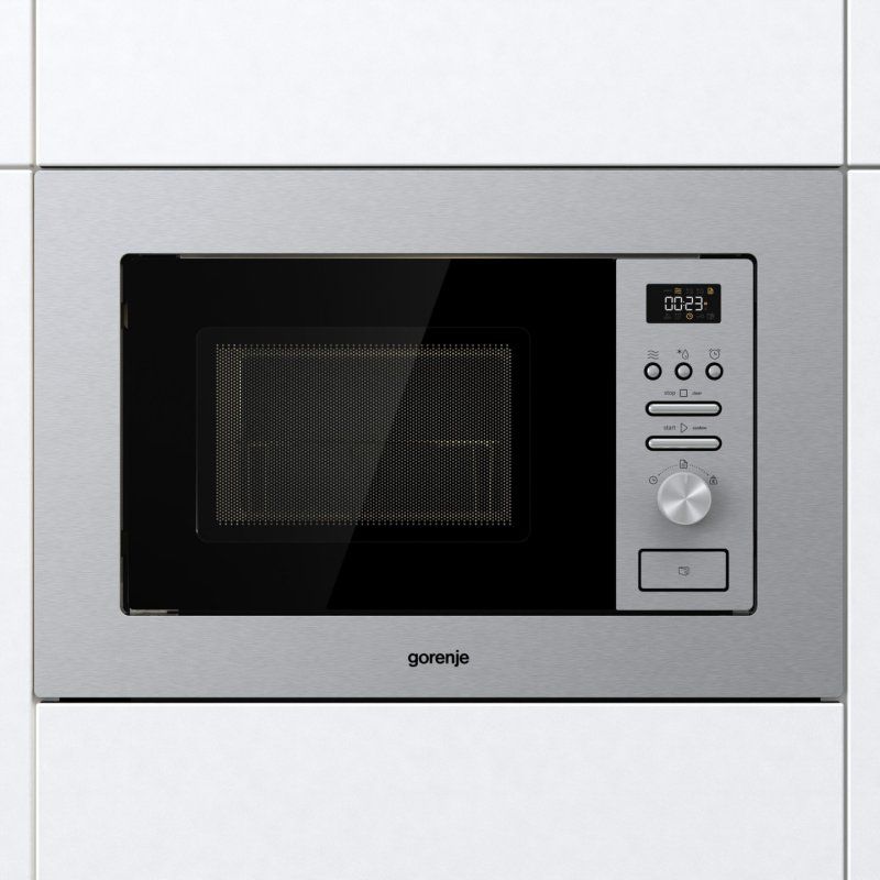 Gorenje BMI201AG1X Acier inoxydable Micro-onde combiné Intégré 20 L 800 W