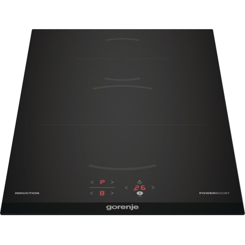 Gorenje GI3201BC plaque Noir Intégré 30 cm Plaque avec zone à induction 2 zone(s)