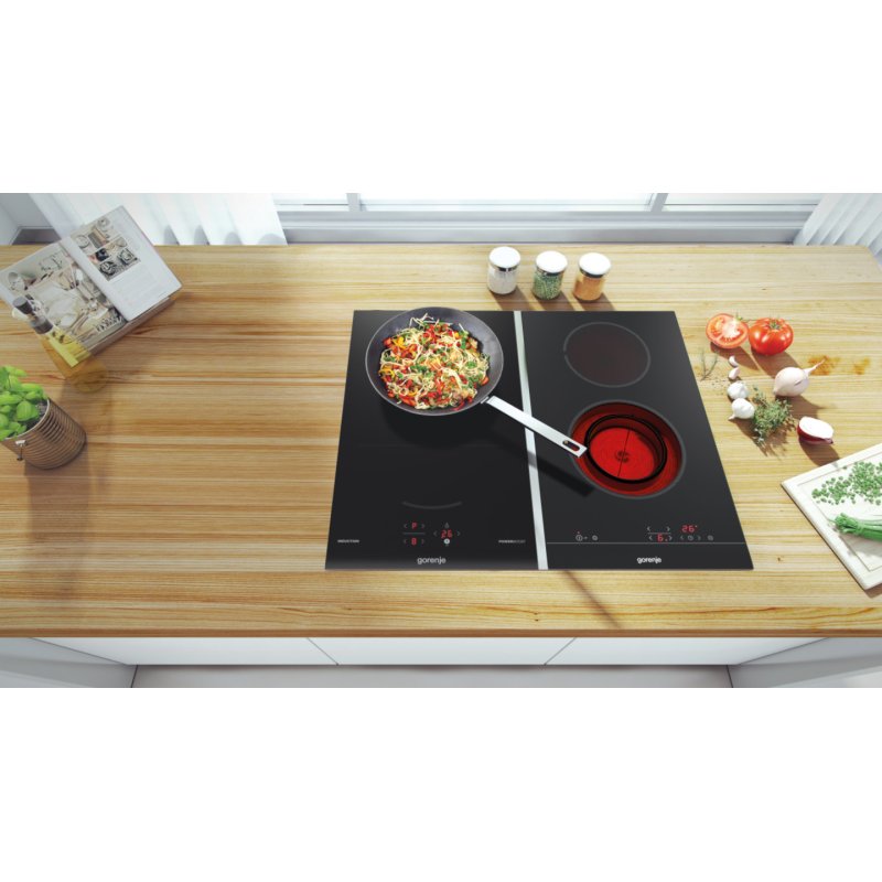Gorenje GI3201BC plaque Noir Intégré 30 cm Plaque avec zone à induction 2 zone(s)