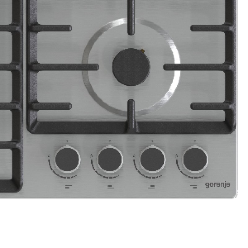 Gorenje G642ABX hob Stainless steel Built-in 60 cm Gas 4 zone(s)