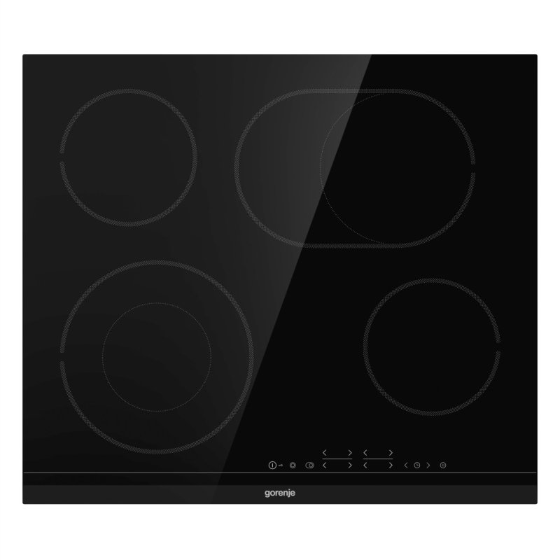 Gorenje ECT643BCSC Noir Intégré 60 cm Céramique 4 zone(s)