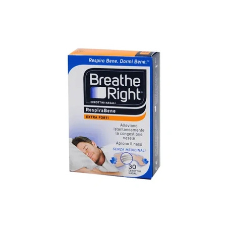 E.Fa.S. Spa Breathe Right Extra Strong Nasal Congestion Strips - 30 Strips