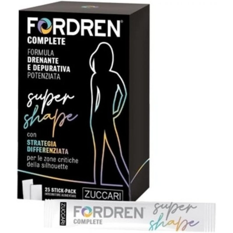 ZUCCARI Fordren Complete Super Shape 25 Stick-Packs 10ml - Pack of 25