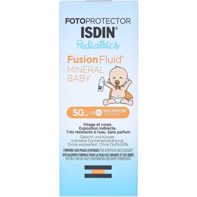 Isdin Fotoprotector Pediatrics Fusion Fluid Mineral Baby SPF 50 50ml